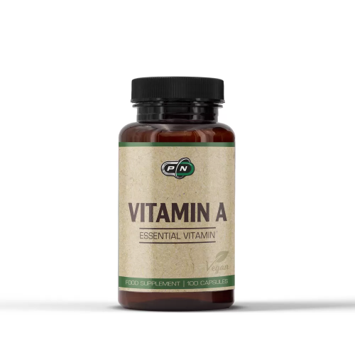 PURE NUTRITION - VITAMIN A 1500 mcg (5000 IU) - 100 Capsules